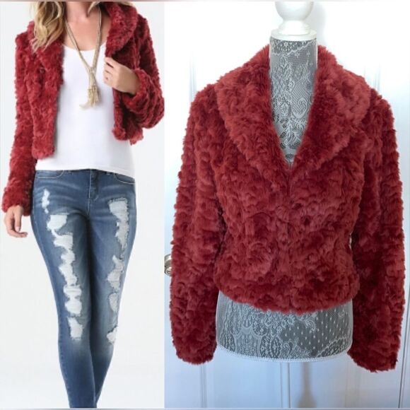 Bebe Gwenna Faux Fur Jacket New with tags - Picture 1 of 8